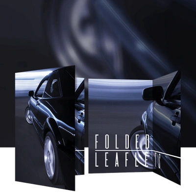 Folded Leaflets Product Image