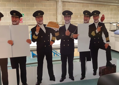 life size standee
