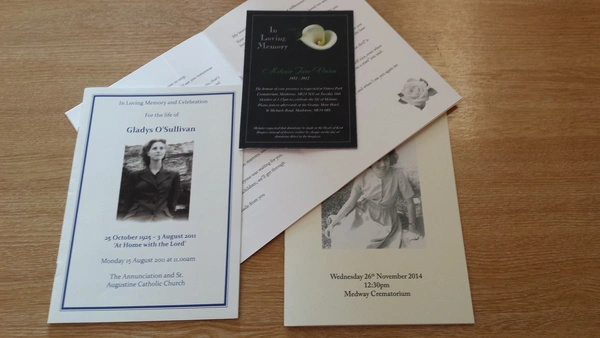  Order Of Service Kent